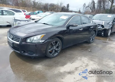 2014 Nissan Maxima 3.5 Sv из США, поврежденный, VIN 1N4AA5AP8EC487812
